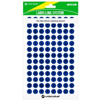 스티커 8매입 9mm 원형스티커 컬러스티커 벳 블루 문구/사무용품