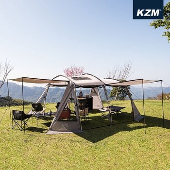 캠핑 텐트 터널 가족 텐트 캠핑 용품 45인용 (WFH2ZYZ)