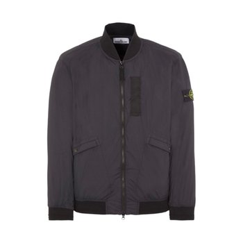 [해외] Stone Island 40525 Skin Touch Nylon-TC with Primaloft-TC Bomber Jacket Black - 24SS