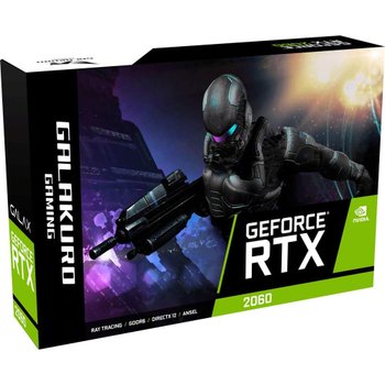 [해외] NVIDIA GeForce RTX2060 GDDR6 6GB GALAKURO GAMING GG-RTX2060-E6GBDF2 현인 지향 탑재 그래픽