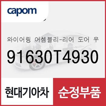 와이어링-리어 도어 우측 (91630T4930) 제네시스 G90