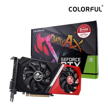 COLORFUL 지포스 RTX 3050 NB BATTLE AX DUO V2 D6 8GB 도우정보