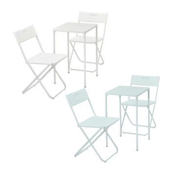 이케아 FEJAN 페얀 야외테이블+접이식의자 2개 세트/2인식탁세트/야외테이블세트