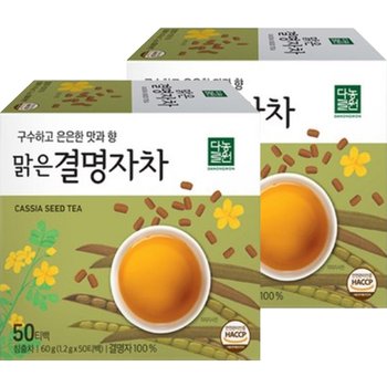 다농원 맑은 결명자차 50T(40T+10T) X 2개