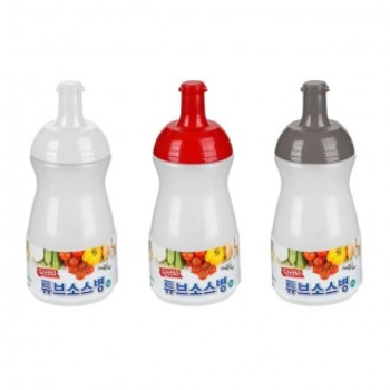 튜브 RB769070 소스병-2호 색상랜덤 약6.5x16cm 양념 오일
