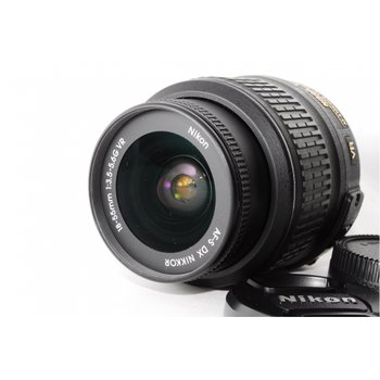 [해외] Nikon 표준 줌 렌즈 AF-SDX NIKKOR 18-55mm f / 3.5-5.6G VR 니콘 DX 포맷 전용