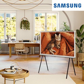 삼성 The Serif 4K 108cm(43인치) 디자인 TV KQ43LSD01AFXKR 삼성직배 무료설치배송