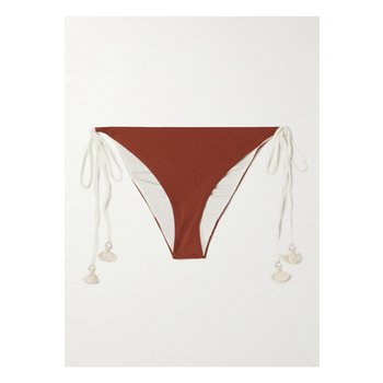 [해외] 리막 태슬 주름 비키니 브리프 오렌지 1647597338434126