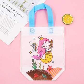 부직포가방 인어공주 20x38cm (PA3750) 이십개입x1봉