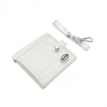 투명 PVC 반지갑 카드지갑 동전지갑 지퍼형 미니 지갑 9000원 수납