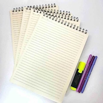 스프링 이중링 A4 상철 노트 줄노트 필기노트 (KYR-WF41925)