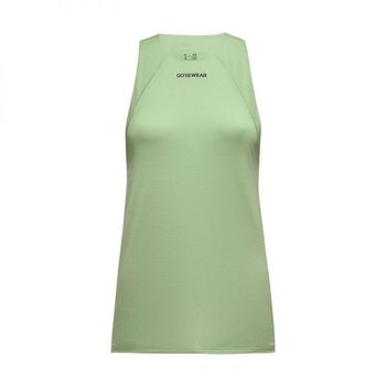 GOREWEAR 콘테스트 2.0 싱글렛 우먼 - 스프링 그린 (여성용)