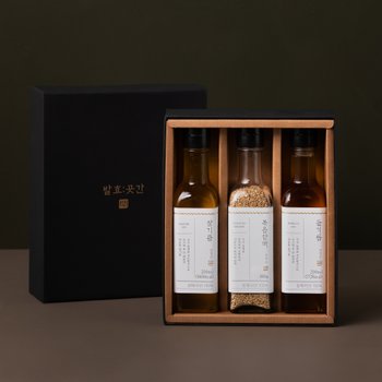 지리산처럼영농조합법인 [신세계백화점][2월 11일 23:00시까지 명절 전 배송가능] 발효:곳간 우리 기름 세트