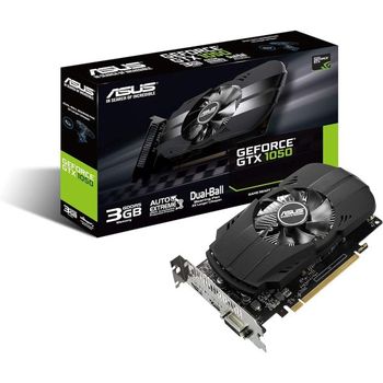[해외] 영국 아수스 그래픽카드 ASUS PH-GTX1050-3G Phoenix GeForce GTX 1050 3 GB GDDR5 Graphics Car