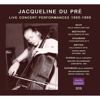 [CD]자클린 뒤프레 - 연주회 실황 (1965-1969) : 드보르자크, 슈만 협주곡, 베토벤 소나타 5번, 바흐 소나타 G단조 외 [2Cd] / Jacqueline Du Pre - Live Concert Performances