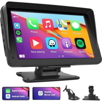 [해외] 독일 카플레이 모니터 Camecho CarPlay  Android Car Wireless Digital Media Receiver with 7-I