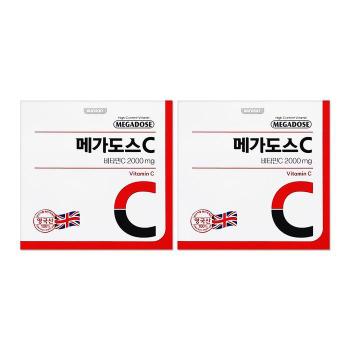 고려은단 메가도스C 비타민C 2000 2g 100포 2개/mjc (S42215760)