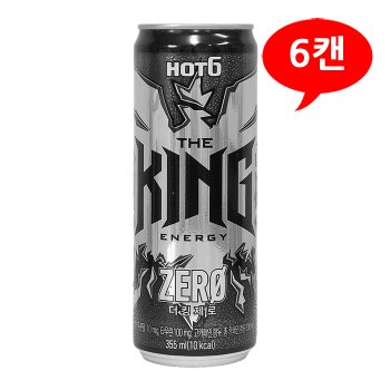 [롯데] 핫식스 더킹 제로 355mLx6캔