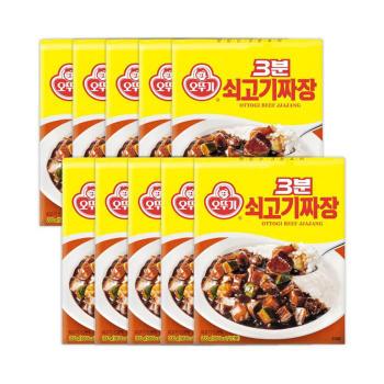오뚜기 3분 쇠고기짜장 200g x 10개 (S31515550)