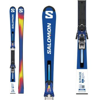 살로몬 스키 2026 S Race FIS SL 157 L47904800 + 아이콘 RS 12 호환