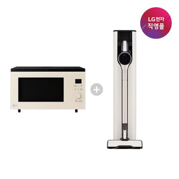 엘지전자㈜OEM [LG Electronics Tianjin Appliances Co., LTD.] [신세계백화점][LG전자 직영] 세트모델 MLJ39EWO+AX920BWE (광파오븐+청소기)
