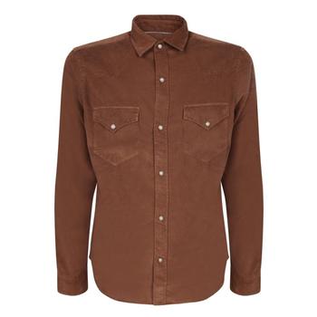 [해외] 27FW 카날리 긴팔 셔츠 CSL7066 GM03361 501 Brown