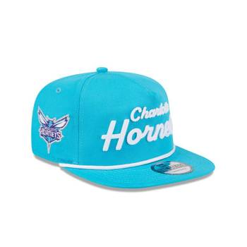 [해외] 1142383 뉴에라 모자 NBA 샬럿 호네츠 Team Text Golfer Hat