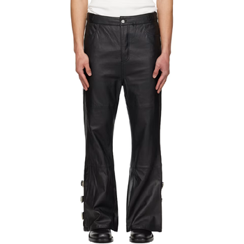 Deadwood 블랙 나이트 가죽 팬츠 DW MKNIO001 TP871562202