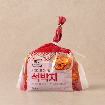 종가 시원하고 아삭한 석박지 900g