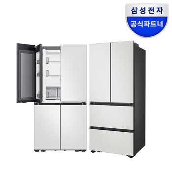 푸드쇼케이스 키친핏 냉장고 김치냉장고 세트 RM70F63M2A RK70F42M2A 코타화이트