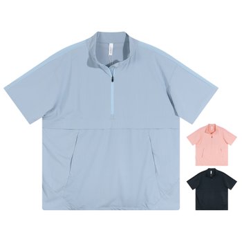 [클라우스] [클라우스] 남성 반팔 아노락 여름 골프 티셔츠 바람막이 FH25SM503