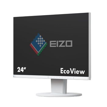 [해외] 정비 완료 EIZO FlexScan 23.8인치 컬러 LCD 모니터 EV2450-WT