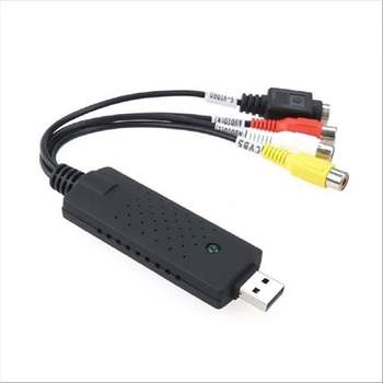 USB 2.0 영상 캡쳐 편집기 EasyCAP AV RCA S-VHS Coms