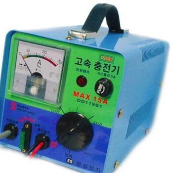 건설기계용 수동 배터리 충전기 DD-119S1 장난감 지게차 차량용 다용도 암페어