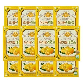 홀베리 레몬즙 20g 1일1 레몬 유기농 레몬 착즙 원액 레몬수 14포, 12개