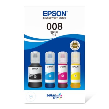 엡손 [EPSON] 정품잉크 T06G670 T06GP10 4색Set (검정+청록+빨강+노랑) L6460 L6490 잉크