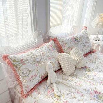 클로비아 40수  순면베개커버 2개 1 SET 누빔베개커버