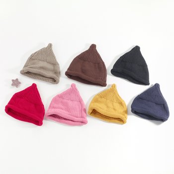 LJ 까꿍놀이터 도토리모자 겨울 유아동 비니 털모자 넥워머