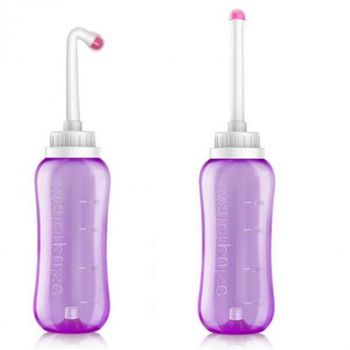 휴대식 수동 세정기 간편 비데 물세척기 휴대용비데 수동비데 동남아여행 여행필수품 핸드비데