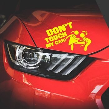 차량관리 차량 꾸미기 튜닝 내차 보호 데칼스티커 12 x 8cm