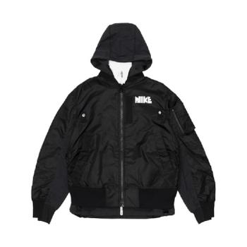 [해외] 나이키 x 사카이 NRG 레이어드 봄버 자켓 블랙 CV5732-010