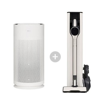 [O] LG 공기청정기 + 청소기 세트 AS105GWJC+AX958BWE