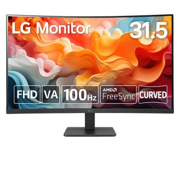 [해외] LG 32MR50C-B 31.5인치 모니터 안티글레어 1920x1080 100Hz 5ms FreeSync 블랙 스