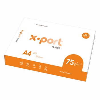 엑스포트 A4용지 75g 1권(500매) Xport