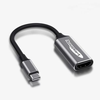 C타입 to HDMI 컨버터 6K 60Hz 3D 디스플레이 지원 노트북 태블릿 OTT