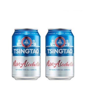 칭따오 논알콜릭 무알콜 330ml 48캔