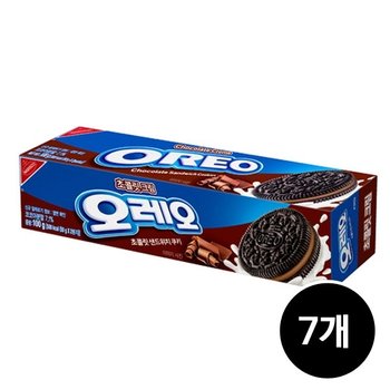 오레오 초콜릿 크림, 100g, 7개