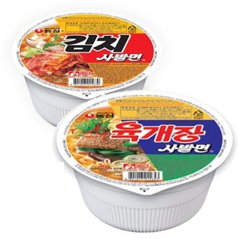 육개장 사발면 12개입 + 김치사발면 6개입