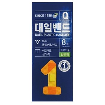 대일 대일밴드Q 일반형 8매  갑 12개입