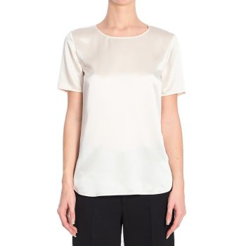 25 FW 막스마라 디다 Dida 크루넥 실크 새틴 탑 251111102860010133